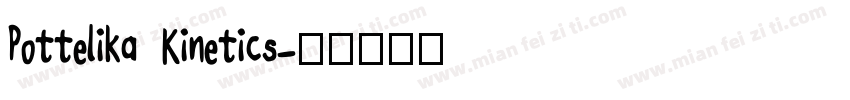 Pottelika Kinetics字体转换
